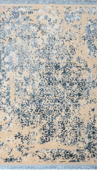Manyas p0918 c.ivory-blue polyester